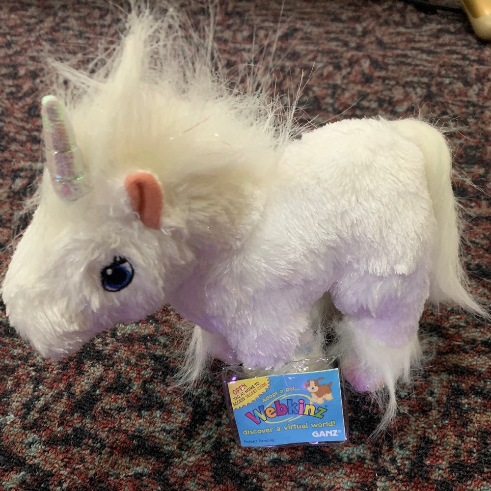 Webkinz Unicorn New with Unused Code